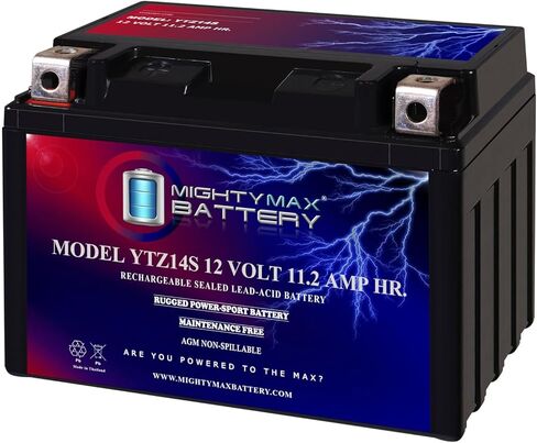 بطارية Mighty Max 12V 11.2Ah بديلة للبطارية Power Max GTZ14S in Saudi Arabia