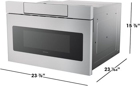 Sharp SMD2470AH 24" Microwave Drawer with 1.2 cu. ft. Capacity in Black Stainless Steel in Kuwait