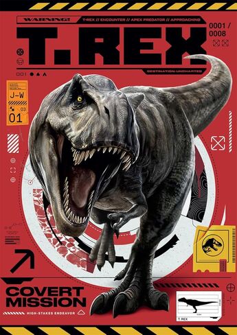 Buffalo Games –300 Piece Jurassic World T. Rex Encounter Jigsaw Puzzle Colorful Puzzle for Adults – Precision-Cut Pieces, Beautiful Artwork, and Hours of Relaxing Fun in Saudi Arabia