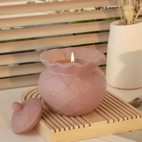 Storage Box Silicone Mold with Lid, Jar Resin Mold for Jewerly Storage, Candle Holder, Candy Container,DIY Home Decor (5) in Saudi Arabia