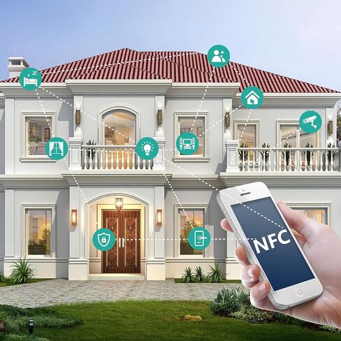 50 قطعة من بطاقات NFC علامات NFC NFC 216 بطاقة بيضاء فارغة بطاقة عمل NFC قابلة لإعادة الكتابة علامة NFC NFC WiFi، بطاقة NFC بيضاء متوافقة مع Amiibo وTagMo لجميع الهواتف التي تدعم NFC -IIIXXVI in Saudi Arabia