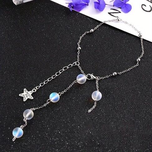 200 قطعة 8 مللي متر ماتي كريستال زجاج الخرز حورية البحر أورورا الخرز Moonstone الخرز حبة تشكيلات لصنع المجوهرات الفنون والحرف اليدوية in Saudi Arabia