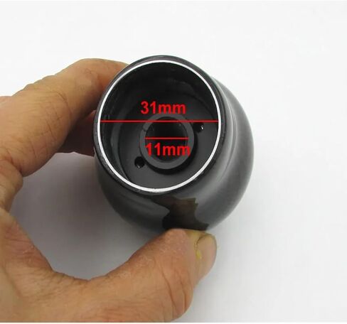 Carbon Fibre Modified Gear Shift Knob 6 Speed Compatible For Toyota GT86 Compatible For Subaru STI BRZ WRX Manual Gearstick Lever Shifter Handball(STI R down) in Saudi Arabia