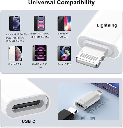 [معتمد من Apple MFi] 3 عبوات USB-C إلى 3.5 مم محول سماعة رأس صوتي، محول Aux لسماعات iPhone 16 دونجل من النوع C متوافق مع iPhone 16 15 Galaxy S24 S23 S22 S21 Plus Pro Max Pixel iPad in Kuwait