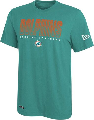 New Era NFL Men's Team Pride Dri-Tek Short Sleeve T-Shirt, New York Giants, X-Large in Saudi Arabia