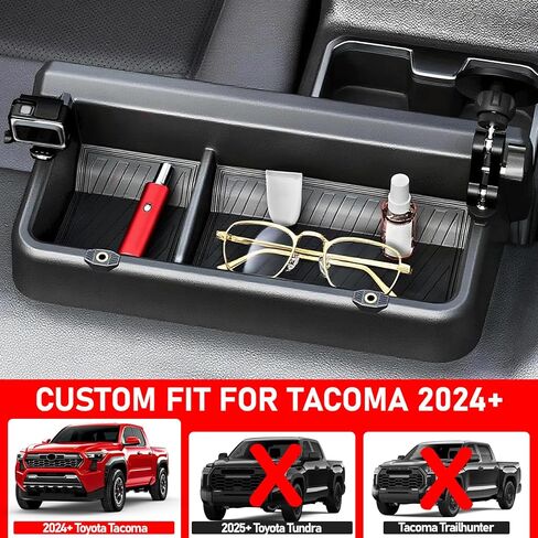 Dashboard Behind Screen Storage Box 14 Inch Compatible with Toyota Tacoma 2024 2025 Accessories,14" Screen Dashboard Insert Storage Organizer Container Screen Back Tray Storage Insert Accessories in Saudi Arabia