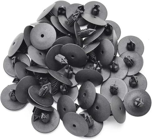 10Pcs 10mm Car Hole Plastic Rivets Fasteners Bumper Push Pin Clips For Toyota for VW for Renault Auto Fastener in Saudi Arabia