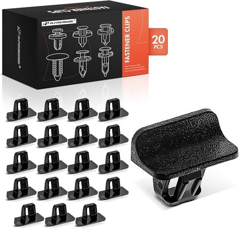 A-Premium 20 PCS Nylon Bumper Cover Car Retainer Fastener Push Pin Clips Compatible with Chevy Silverado 2500 3500 HD Equinox Malibu Cruze Traverse Impala Tahoe GMC Sierra 1500 Acadia Buick Cadillac in Saudi Arabia