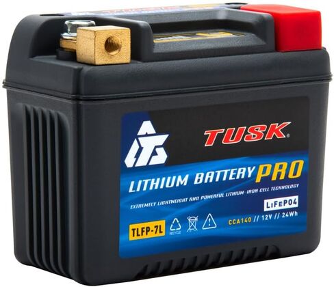 Tusk Lithium Pro Battery TLFP-7L For KTM 350 EXC-F 2012-2024 in Saudi Arabia