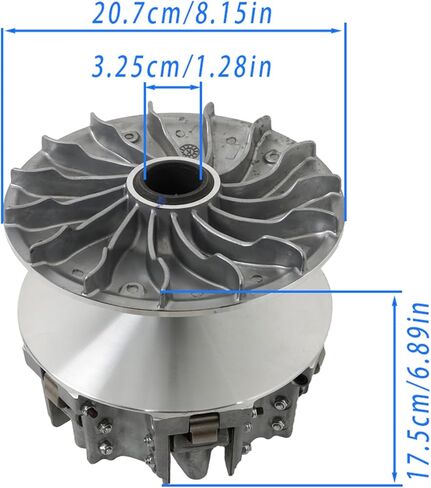 Mother Primary Driven Clutch and Puller 420280605 420280662 Replacement for Defender HD8 HD9 HD10 Maverick Trail X3 Turbo 4x4 800 900 2016-2023 in Saudi Arabia