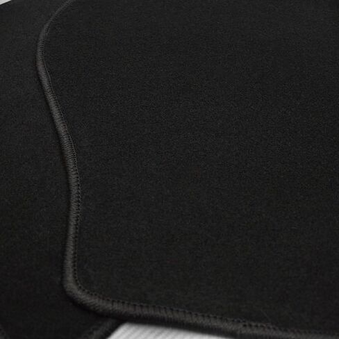 Floor Mats Compatible with 2011-2023 Dodge Charger Chrysler 300 RWD, 4 PCS Black Nylon Front Carpets Flooring Protection Interior by IKON MOTORSPORTS, 2012 2013 2014 2015 2016 in Saudi Arabia