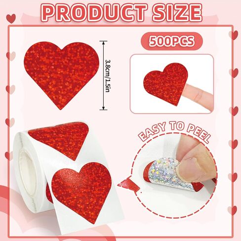 500 قطعة من ملصقات قوس قزح، ملصقات فينيل لامعة مقاس 1.5 بوصة، قوس قزح ثلاثي الأبعاد لمجلة المغلف ديكور مكافأة المعلم لأعياد الميلاد in Kuwait