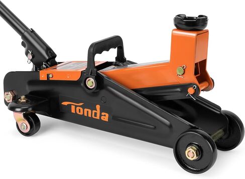 TONDA Floor Jack, 2 Ton (4,000 lb) Portable Hydraulic Car Lift Jack, Orange in Kuwait
