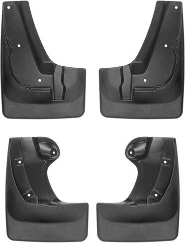Weathertech Custom No Drill Splash Guard MudFlaps for Subaru Ascent, Front & Rear Set (110107-120107), Black in Saudi Arabia