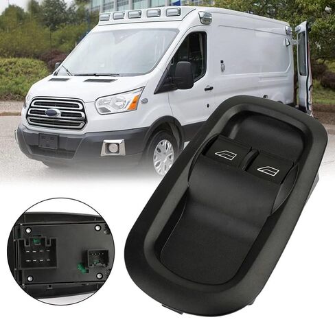 Electric Power Master Window Control Switch Lifter Button for Ford Transit MK8 Custom 14-19 GK2T-14A132-CA 2029885 in Saudi Arabia