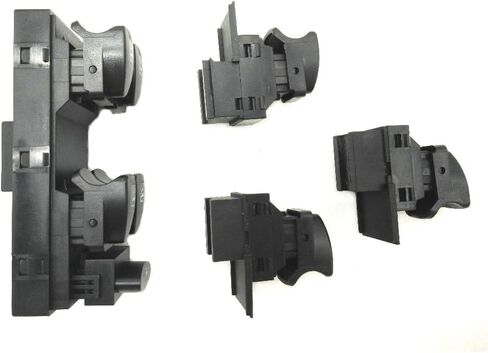 4pcs for Chery QQ Glass Lifter Switch Front Left Power Window Switch QQ3 Window Lifter Switch a set in Saudi Arabia
