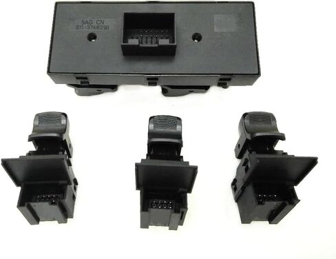 4pcs for Chery QQ Glass Lifter Switch Front Left Power Window Switch QQ3 Window Lifter Switch a set in Saudi Arabia