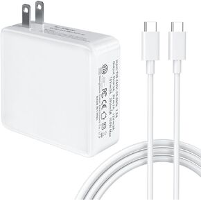 Macbook-Pro-Charger-100W-USB-C-Laptop-Charger 96W Fast Charging for Mac Book Pro 16 15 14 13 MacBook Air Retina M3 M2 M1 2024 2023 2022 2021 2020 Computer Power Adapter Cord Cable 6.8ft in Kuwait