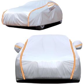 Out Door Full Car Covers for Toyota GR 86 (2021-2025) (Coupe),Waterproof Car Cover,Sunproof,Snowproof,Waterproof and Dustproof All Seasons(with Zippered Door and Windbreak) in Kuwait