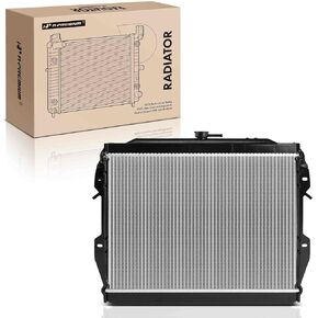 A-Premium Engine Coolant Radiator Assembly with Transmission Oil Cooler Compatible with Toyota 1984-1991 4Runner, 1986-1995 Pickup, L4 2.4L in Kuwait