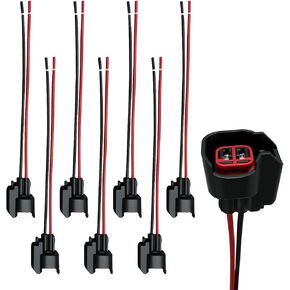 ضفيرة موصل حاقن الوقود من yoRise، ملحقات أسلاك حاقن الوقود تحل محل OEM # 5161919AA، 5013995AA، قابس أسلاك المحرك العالمي لمعظم السيارات (4 قطع) in Kuwait