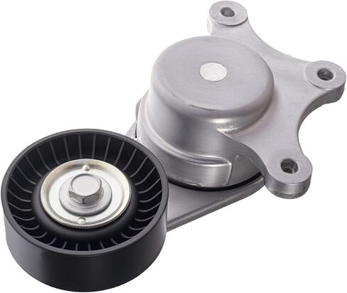 38485 Belt Tensioner and Pulley Assembly (3.5L/3.7L V6) Fit For 07-14 Ford Edge /11-19 Explorer /09-19 Flex /08-09 Taurus X /09-16 Lincoln MKS /10-19 MKT /07-18 MKX /07-16 MKZ /09-13 Mazda 6 in Saudi Arabia