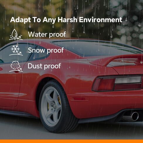 مصابيح خلفية G-PLUS ومصابيح فرامل خلفية يسار ويمين بدون مصابيح متوافقة مع Ford Mustang 1987-1993 E7ZZ13405A، E7ZZ13404A، عدسة حمراء مبيت أسود Faros Traseros Luces TraserasAssembly in Saudi Arabia