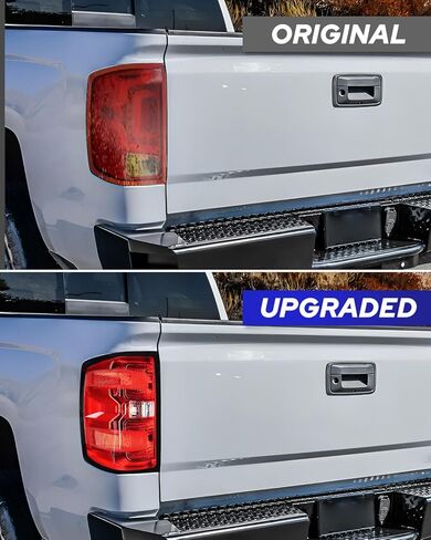 AUTOONE - For 2014-2019 Chevy Silverado Tail Light Assembly Factory OEM Taillights Compatible with Chevy Silverado 1500/ 2500HD/ 3500HD, 2015-2019 GMC Sierra 3500HD, Driver Side(LH) in Kuwait