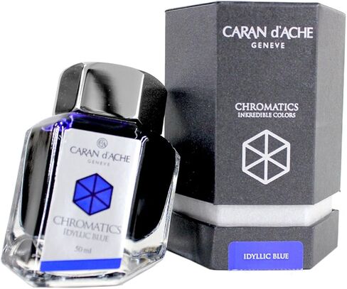 Caran d'Ache 50ml Chromatics Ink Bottle - Organic Brown in Kuwait