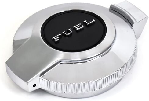 Fuel Cap Quick-Fill Flip-Top Chrome With Lettering For 1969-1970 Dodge Charger in Saudi Arabia