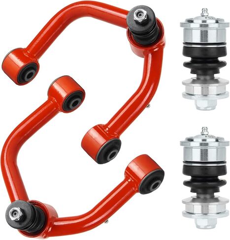 أذرع التحكم العلوية الأمامية مع مفاصل كروية رفع 2-4 بوصة لسيارة Toyota Tundra 2000-2006، Toyota Sequoia 2001-2007، طقم تعليق قابل للتعديل 2 قطعة in Saudi Arabia