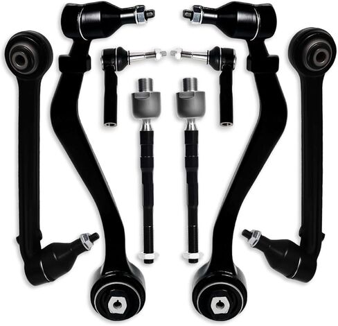 8Pcs Front Lower Forward & Rearward Control Arm Tie Rod End Fit for Chevrolet 2010 2011 2012 2013 2014 2015 Camaro K621478 K621479 K621480 K621481 ES800939 EV800885 in Saudi Arabia