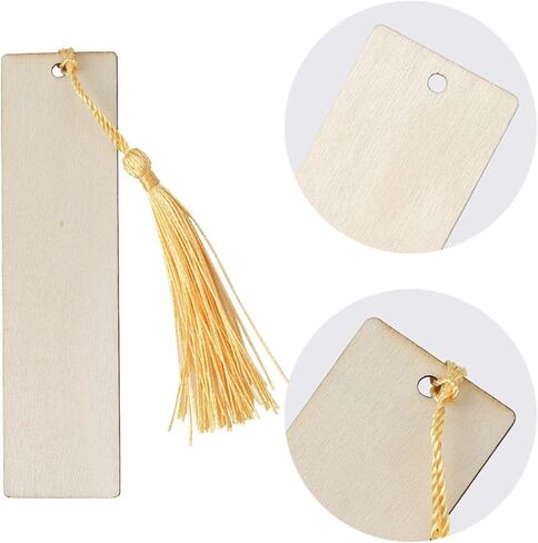 Wooden disc Ornament 10pcs Blank Wood Ornaments, 3.5X3.5 in Used for Painting and Decoration DIY Technology, Hanging skrnrhrery in Saudi Arabia