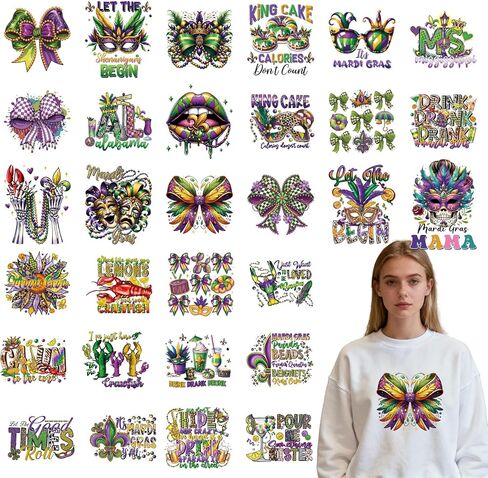Dtf Transfers Ready to Press - 22 Pcs Christian Bible Verse Iron on Patches for T-Shirts, Cross Jesus Religious Iron on Stickers Heat Transfer Vinyl Decals for DIY Fabric Clothes Decor in Saudi Arabia