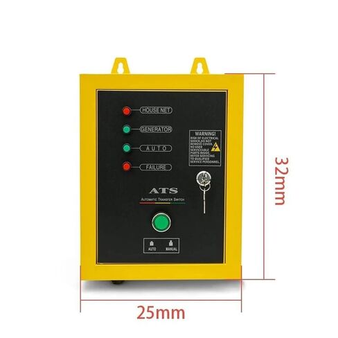 10KW ATS وحدة صندوق التحكم السيارات بدء إيقاف مرحلة واحدة 220 فولت 240 فولت وحدة تحكم بالمولد البنزين (الغاز ATS 6 ثقوب ، 380 فولت) in Saudi Arabia