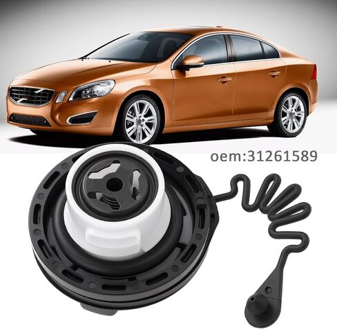 غطاء غاز وقود السيارة 31261589 متوافق مع فولفو C30 2008-2013 C70 2006-2013 in Saudi Arabia