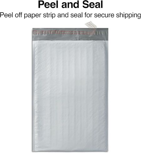 Staples 14.25"W x 19"L Peel & Seal Bubble Mailer, #7, 8/Pack in Saudi Arabia