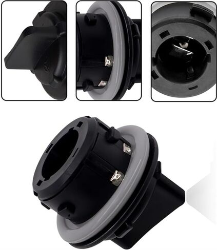 92166-3K000 حامل مقبس مصباح إشارة الانعطاف الأمامي متوافق مع 2012-2019 Kia Soul Forte، 2014-2017 Hyundai Sonata Elantra، حامل المصباح الأمامي قطعتين in Kuwait
