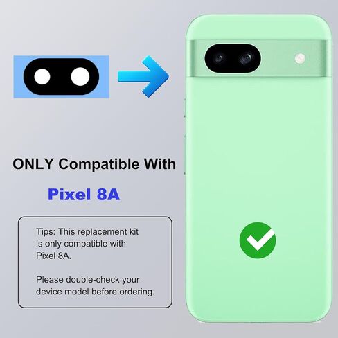 3 Pack for Pixel 7 Pro Back Rear Camera Lens Glass Replacement, Back Camera Lens with Premium Lens Protector Compatible with Pixel 7 Pro, Included Instruction Manual, Toolkit in Saudi Arabia