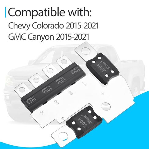 Battery Distribution Main Fuse Block Compatible with Chevy Colorado/GMC Canyon 2015-2021 Replace 23270100 in Saudi Arabia
