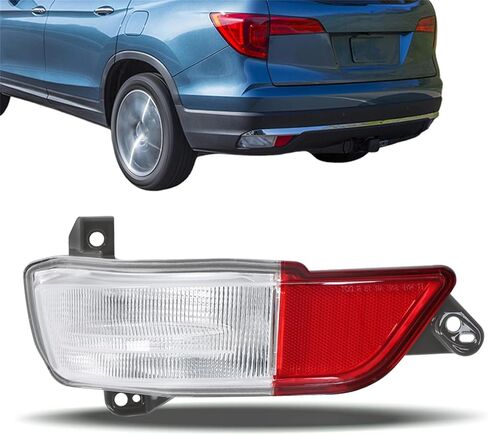 WFLNHB Backup Tail Light Left Replacement for Honda Pilot 2016 2017 2018 Inner Driver Side Rear Bumper Lamp Reflector HO2882100 34550-TG7-A02 in Saudi Arabia