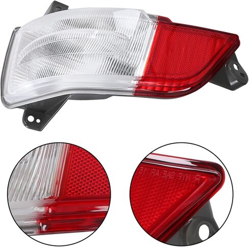 WFLNHB Backup Tail Light Left Replacement for Honda Pilot 2016 2017 2018 Inner Driver Side Rear Bumper Lamp Reflector HO2882100 34550-TG7-A02 in Saudi Arabia