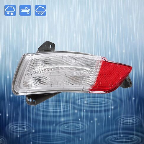 WFLNHB Backup Tail Light Left Replacement for Honda Pilot 2016 2017 2018 Inner Driver Side Rear Bumper Lamp Reflector HO2882100 34550-TG7-A02 in Saudi Arabia
