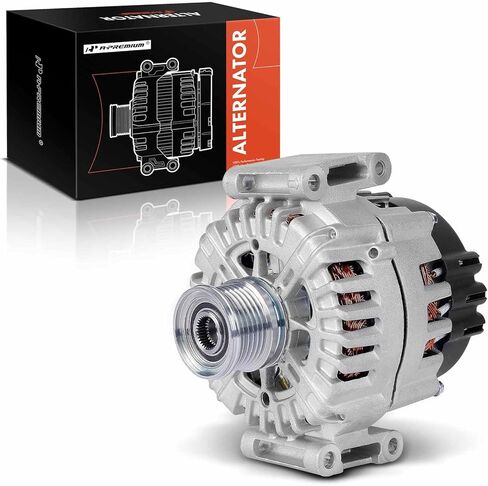 A-Premium Alternator Compatible with Freightliner Sprinter 2500, Sprinter 3500 & Mercedes-Benz Sprinter 2500, Sprinter 3500, 2014 2015 2016 2017, 2.1L, 12V 250A 6-Groove Clutch Pulley Clockwise in Saudi Arabia