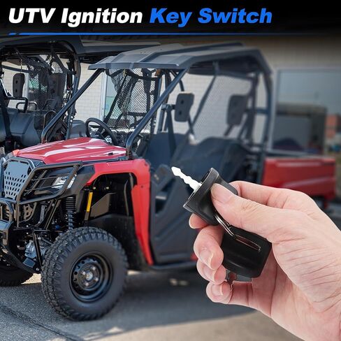 مفتاح إشعال لسيارة Honda UTV Pioneer 1000 SXS1000M3/5/6 2016-2023، قفل مفتاح الإشعال UTV رقم 35100-HL4-A01/35100-HL4-AK1، قفل مفتاح الإشعال مع مفتاحين in Saudi Arabia