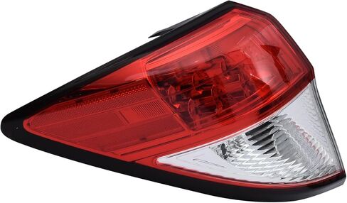مجموعة مصابيح LED الخلفية تناسب 2016-2018 Honda HRV HR-V، مصباح الفرامل الخلفي استبدال الضوء الخلفي للجانب الخارجي الأيسر عدسة شفافة # HO2804109 in Kuwait