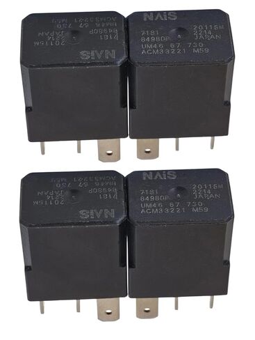 ACM33221 (Set of 4) 30A Multipurpose Automotive Relay Compatible with CM1-aF-12V CM1a-R-12V-H78 Plug-in Relay in Saudi Arabia