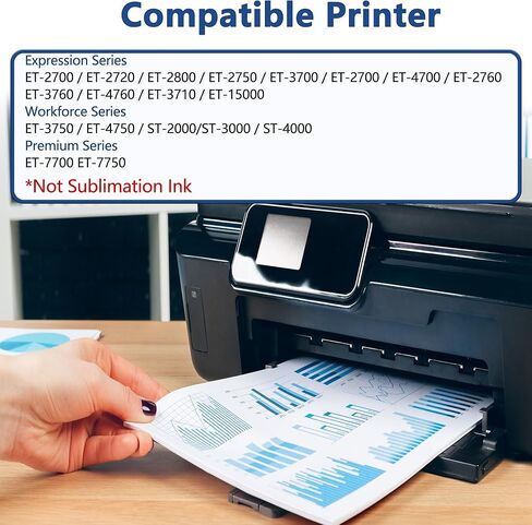 T502 استبدال زجاجات الحبر الأسود عالي الدقة لإبسون T502 مناسب لإعادة ملء Ecotank 2400 2700 2760 2850 3700 3760 3830 3850 4750 4760 4800 4850 15000 وST-4000 3000 2000 طابعات 2 زجاجة in Kuwait