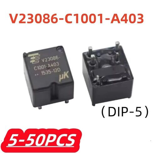 5-50 قطعة/الوحدة التتابع V23086-C1001-A403 V23086C1001A403 V23086-C1001-A403 12VDC DC12V 12V DIP5 (10 قطعة) in Saudi Arabia