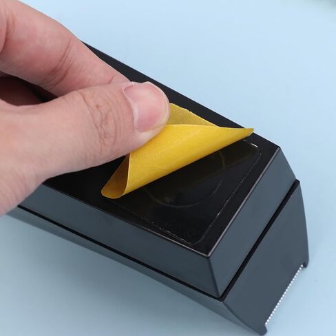 1Pc Black Desktop Mini Tape Dispenser Tape Cutter with Non-Slip Base Dispenser Tape Refill Dispenser for Office School Supplies in Saudi Arabia